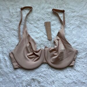 Skims Smoothing Intimates Unlined Minimizer Bra Clay FL-FUL-6416W Size 32C NEW